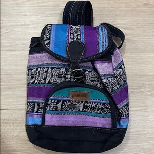 Colorful Patterned Backpack